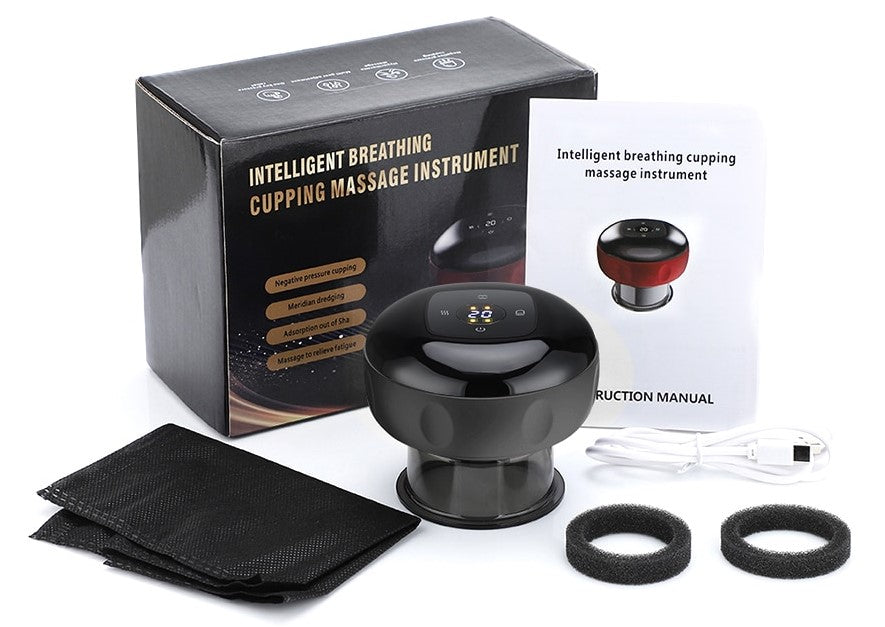 Black Cupping Massage Device