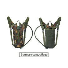 Load image into Gallery viewer, Burmese Camouflage Hydration Rucksack
