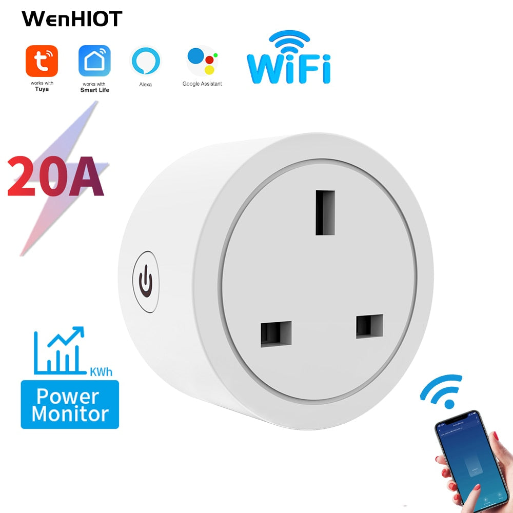 Smart WiFi UK Plug Wireless