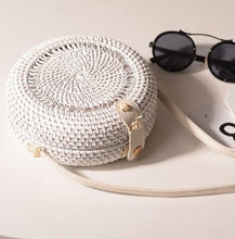 Load image into Gallery viewer, Chic Woven Rattan Hand Bag
