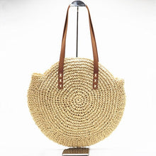 Load image into Gallery viewer, Chic Woven Rattan Hand Bag
