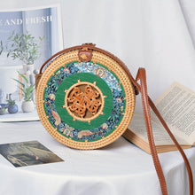 Load image into Gallery viewer, best round rattan bag
