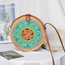 Load image into Gallery viewer, Chic Woven Rattan Hand Bag
