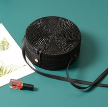 Load image into Gallery viewer, best round rattan bag
