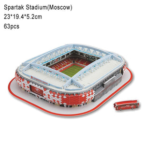 DIY 3D Football Stadium Jigsaw Puzzle