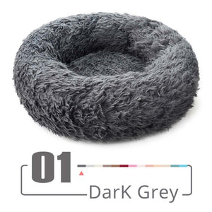 Dark grey best pet bed